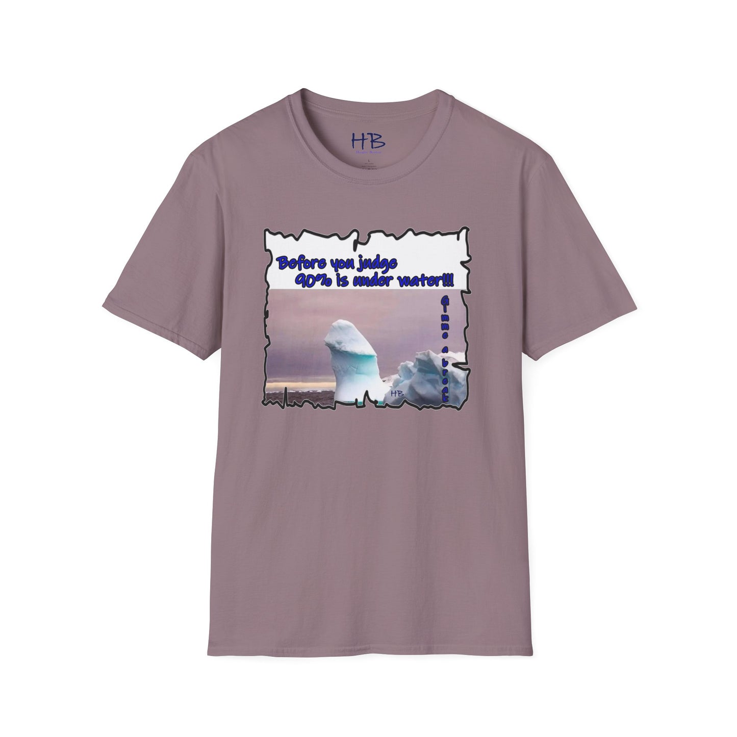 90% Below Judging the Unseen Beneath the Surface; The Iceberg Perspective Laughing at Assumptions While Challenging Prejudice