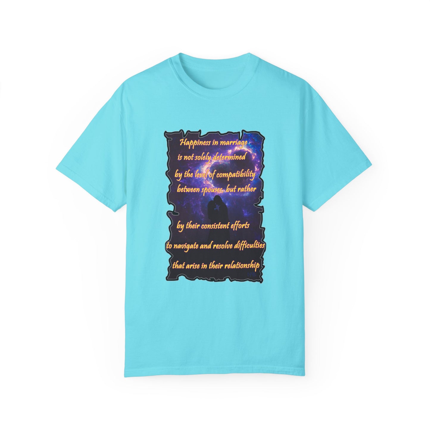 Marriage & Commitment V-Neck Tee – Love, Growth & Relationship Wisdom