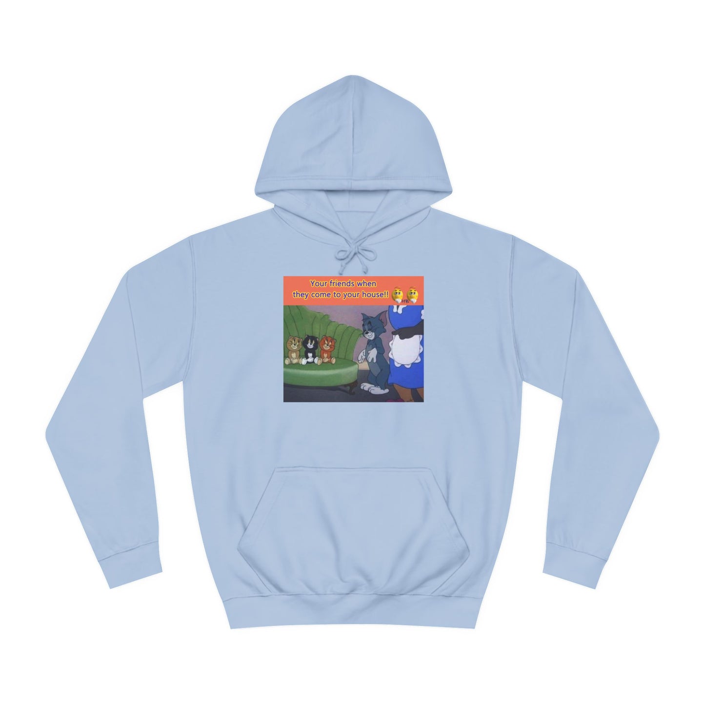 Tom and his innocent looking little friends in front of Mammy (Hoodie - Cozy and Durable)