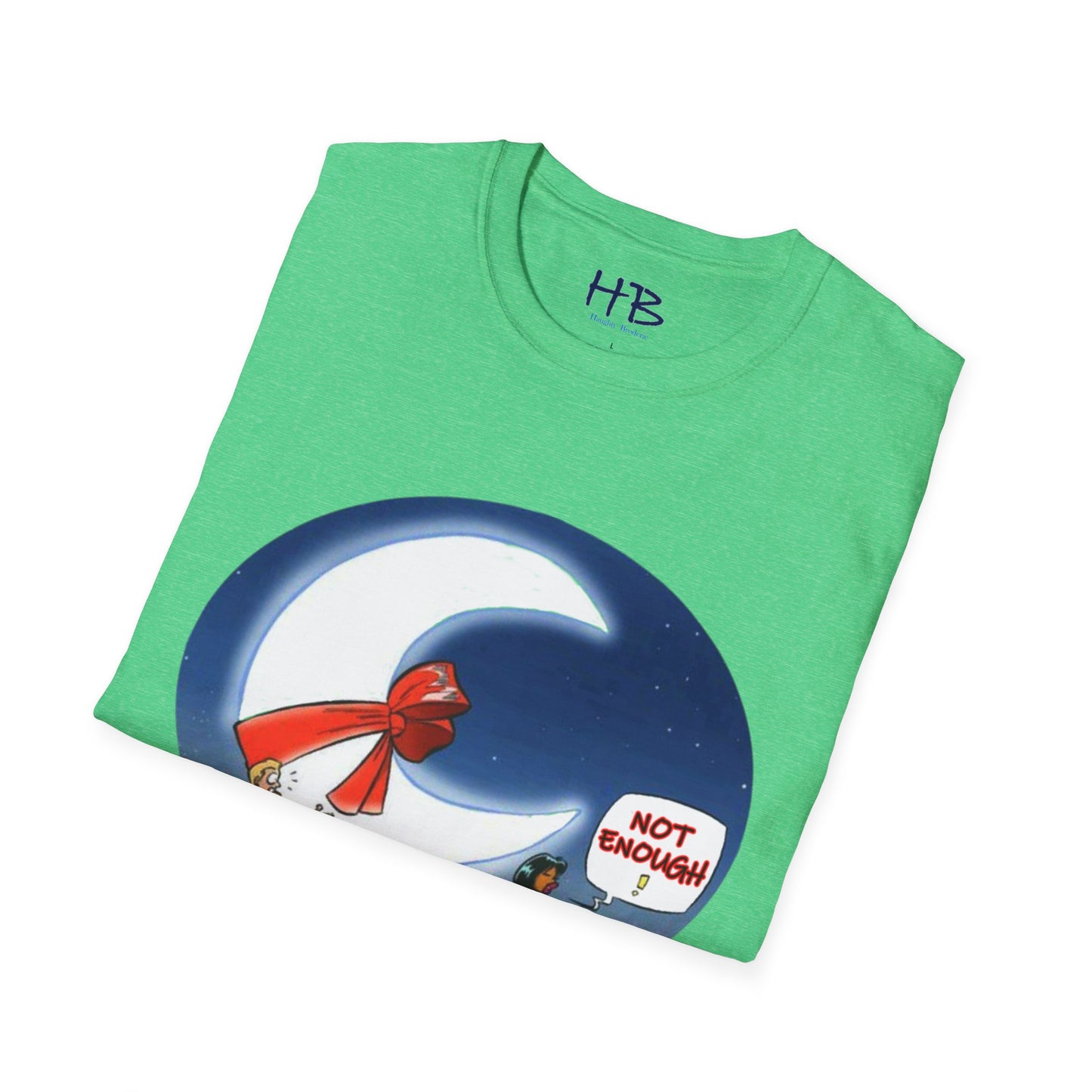 Moonlit Romance Unveiled with a Visual Metaphor of Unsatisfied Desires; The 'NOT ENOUGH!' Story