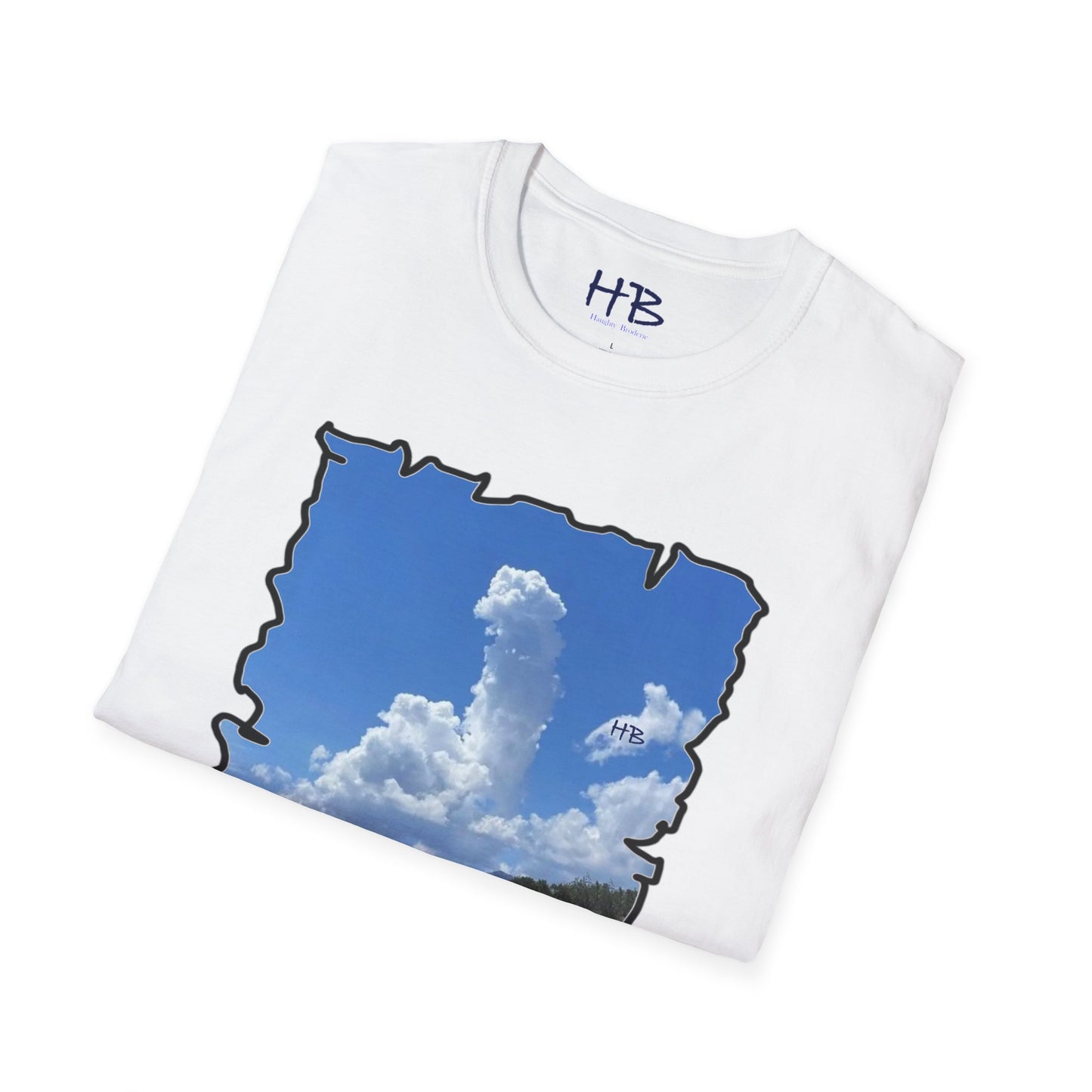 Nature's Whimsical Message with It's Cloudy Playful Secret; Serenity Meets Playfulness