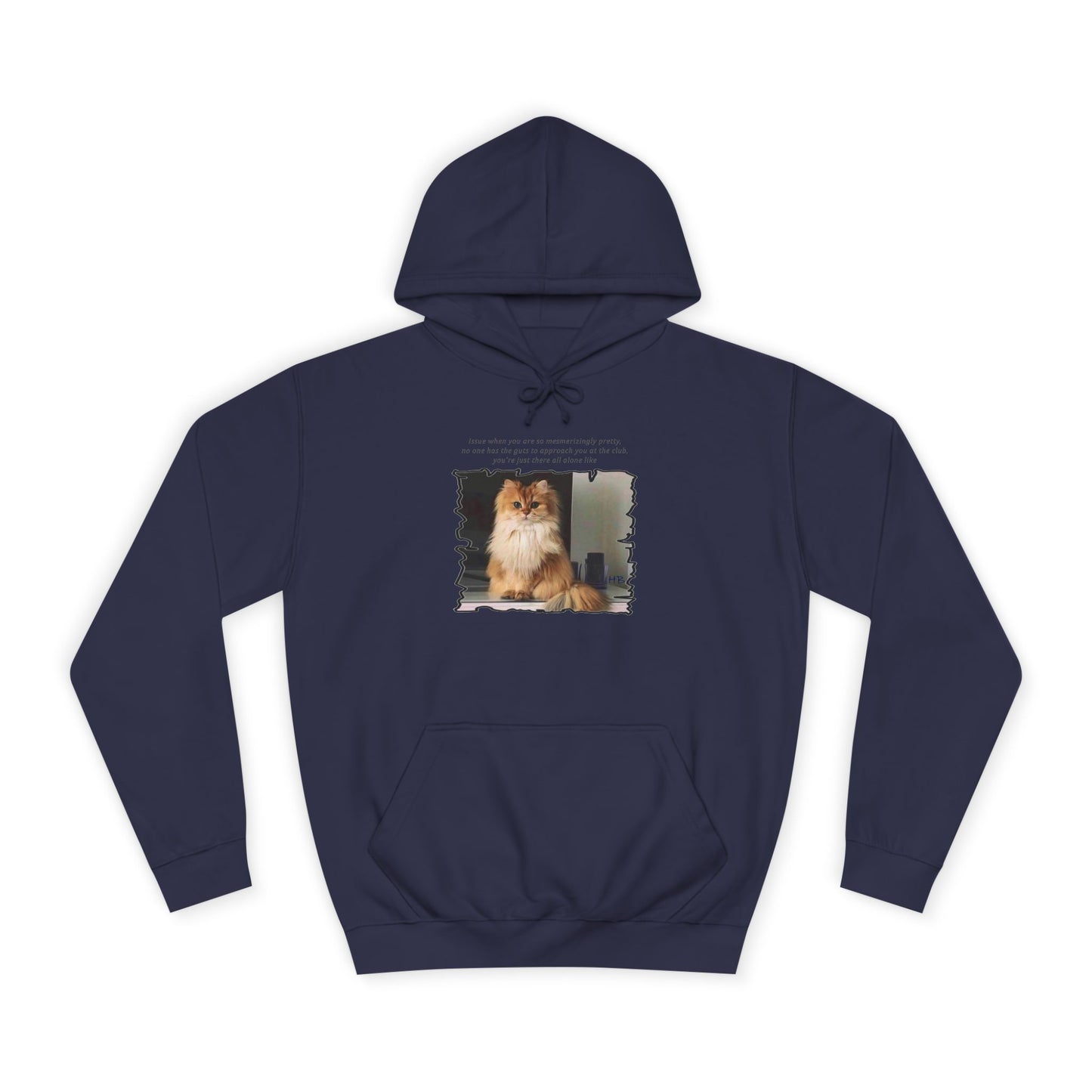Get Yours Now -- Mesmerizing Lonely Kitty (Hoodie - Cozy and Durable)