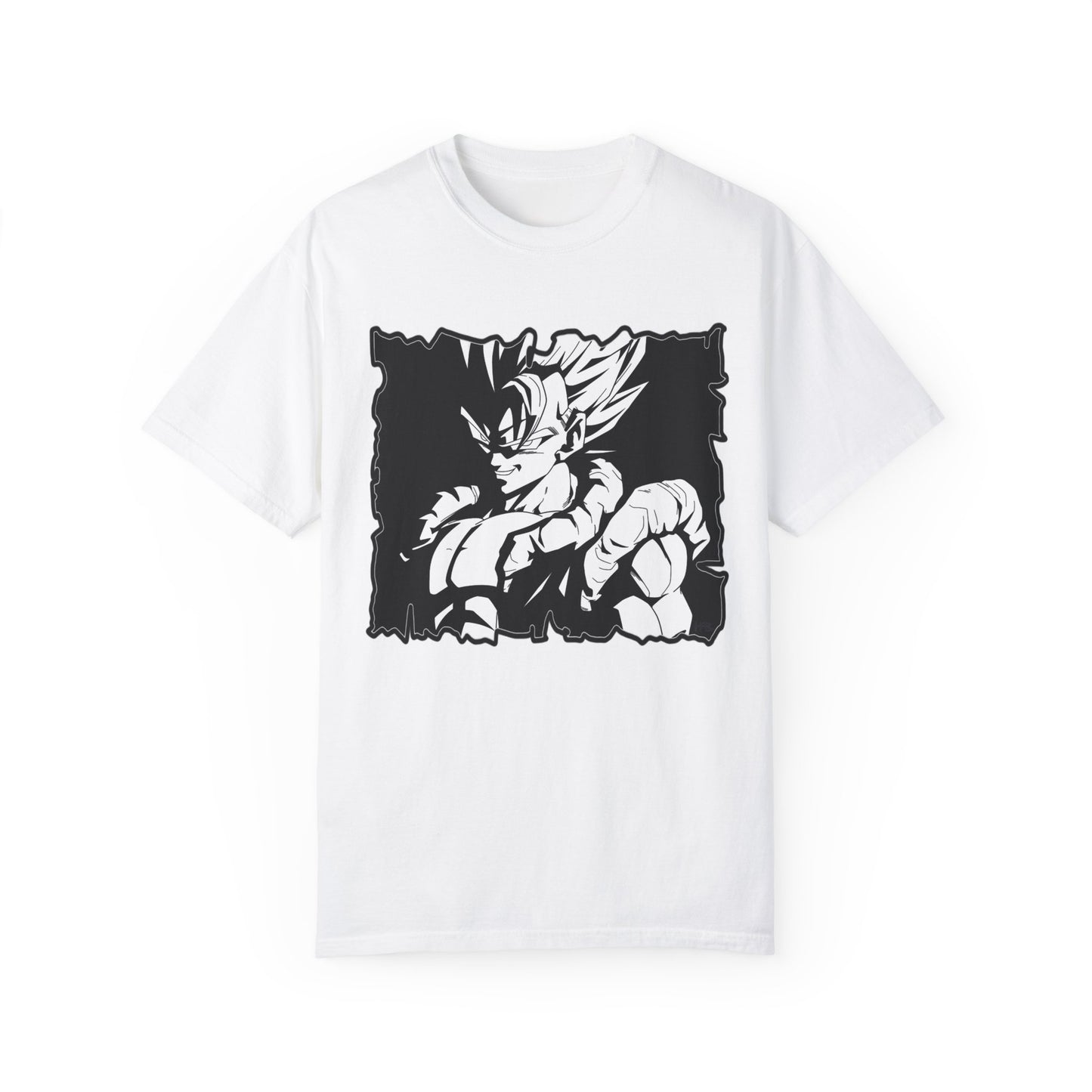 Ultimate Power Awakened Superhero anime in black and white