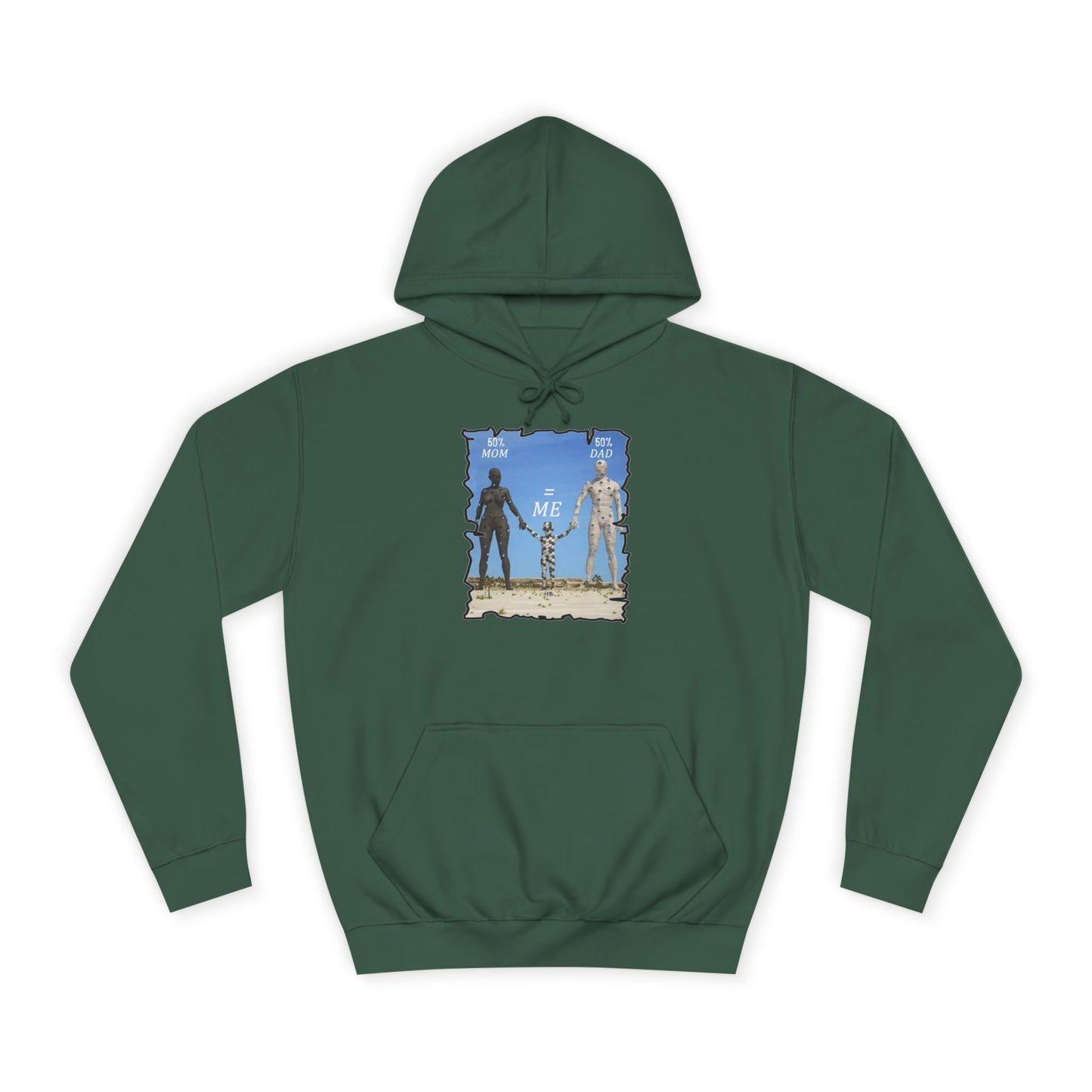Get Yours Now -- Genetic Family Equation Parental Puzzle (Hoodie - Cozy and Durable)