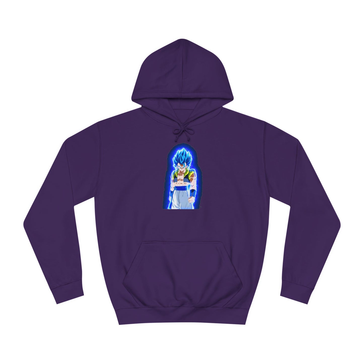 Superhero in Blue in max level (Hoodie - Cozy and Durable)