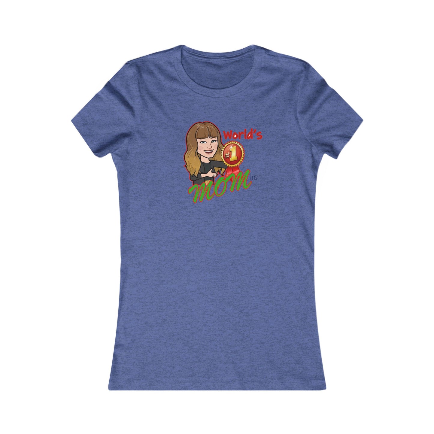 World's number #1 Mom (Women - Premium Cotton Tee)