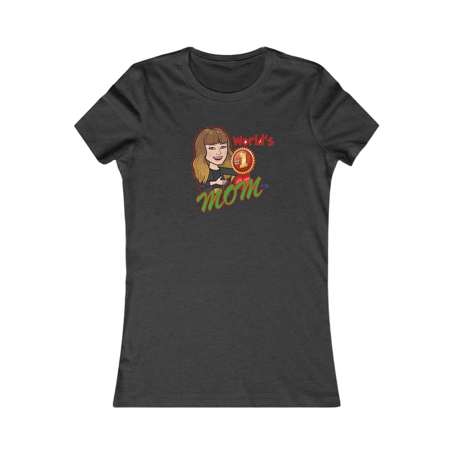World's number #1 Mom (Women - Premium Cotton Tee)