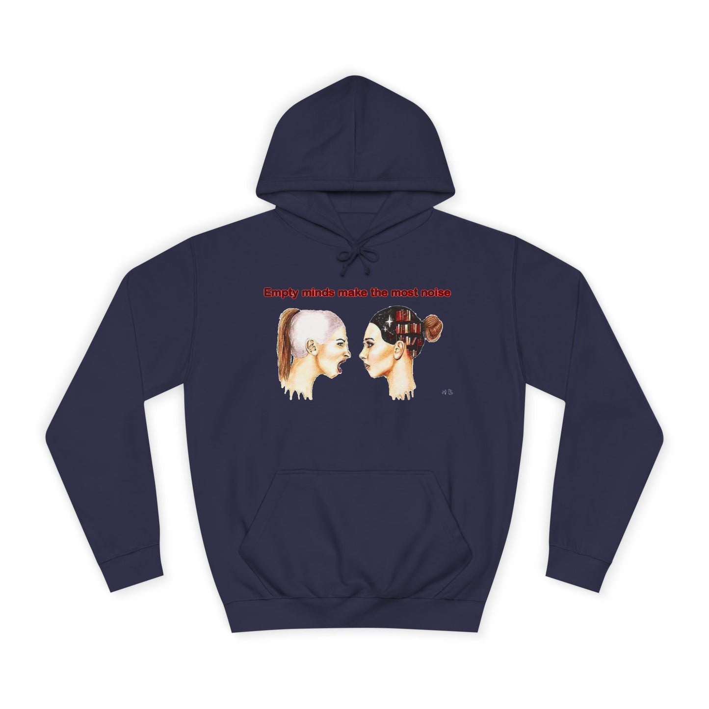 Get Yours Now -- Noiseless Nobility to Educate with The Power of Quiet Intellect (Hoodie - Cozy and Durable)