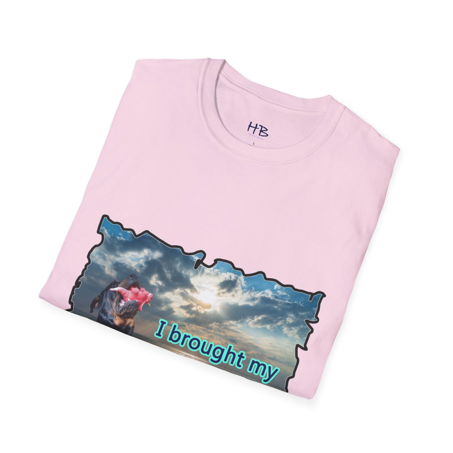 Luke (male Rothweiler) & Wizz Wizz at the beach