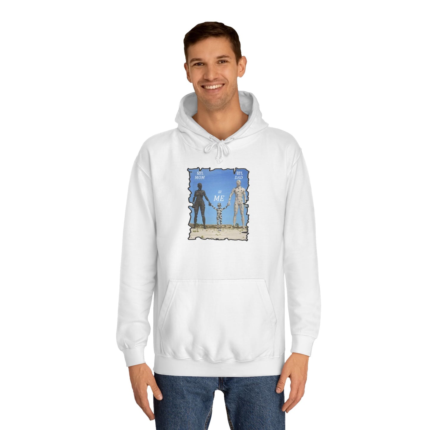 Get Yours Now -- Genetic Family Equation Parental Puzzle (Hoodie - Cozy and Durable)