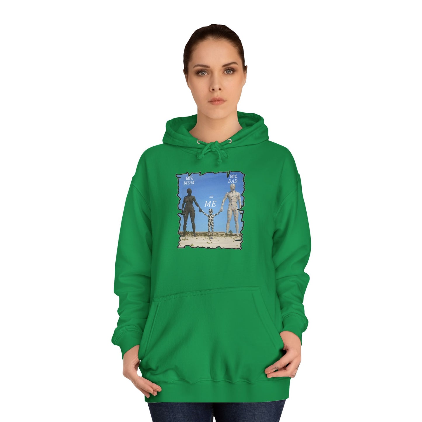 Get Yours Now -- Genetic Family Equation Parental Puzzle (Hoodie - Cozy and Durable)