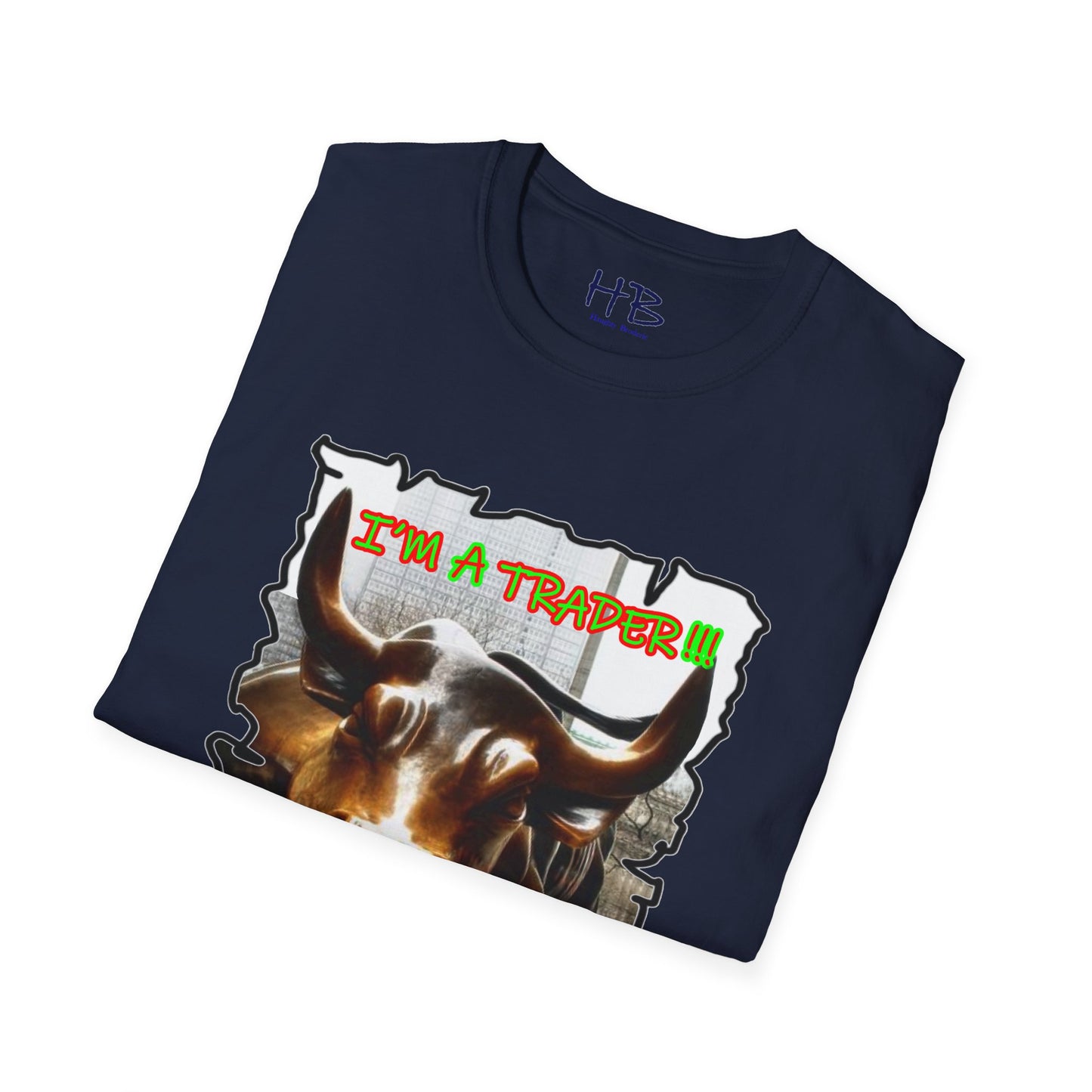 Wall Street Bullish Fashion Trading Enthusiast; Green & Red Confidence Stock Market Vibes