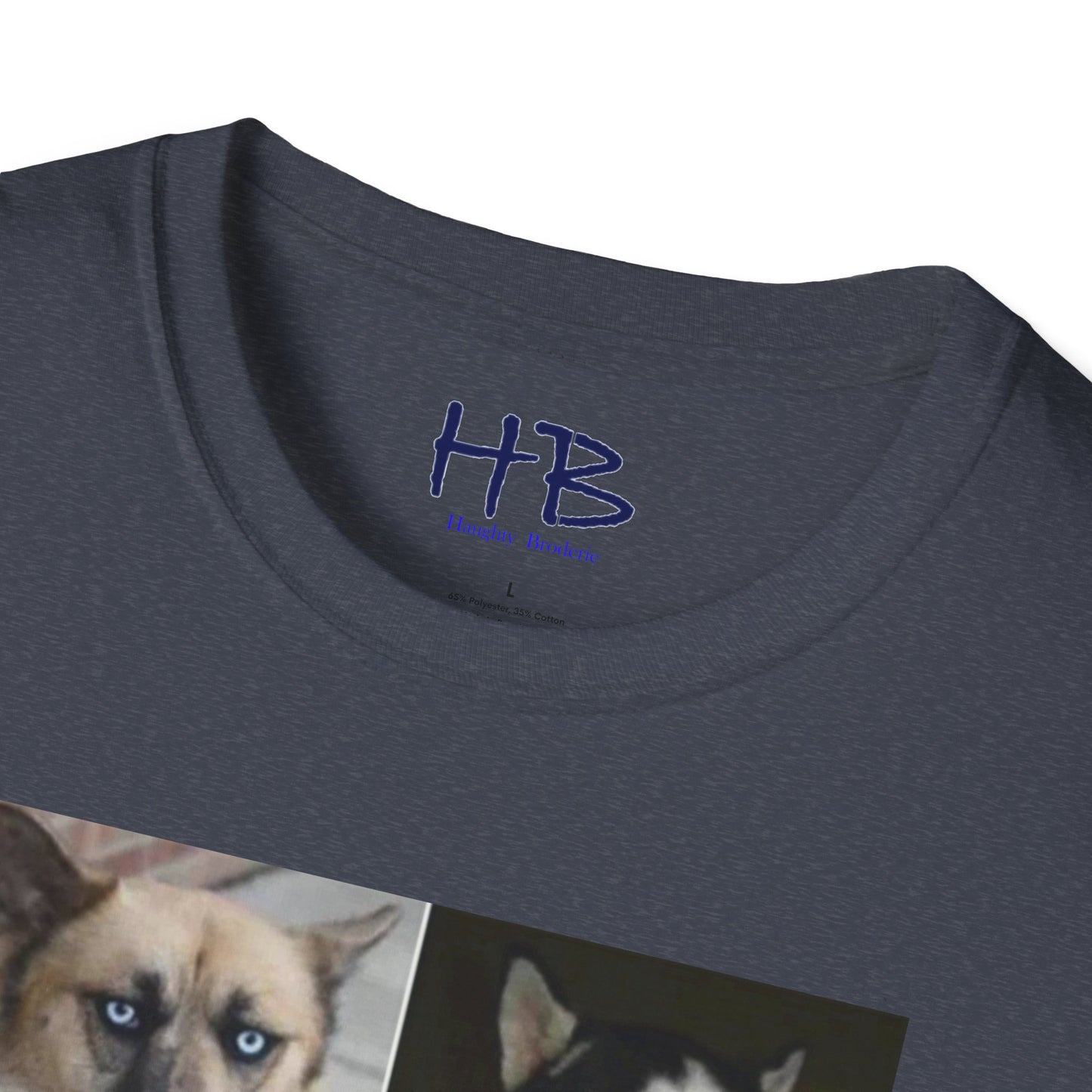 Stressful hierarchy in management company represented by dog faces :P