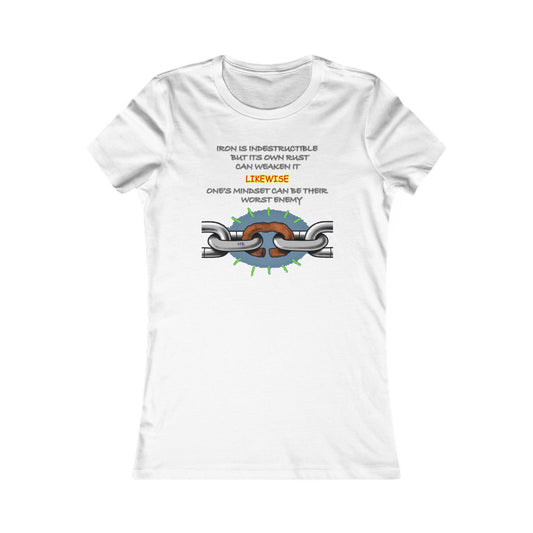 Empowering Mental Resilience Mindset (Women - Premium Cotton Tee)
