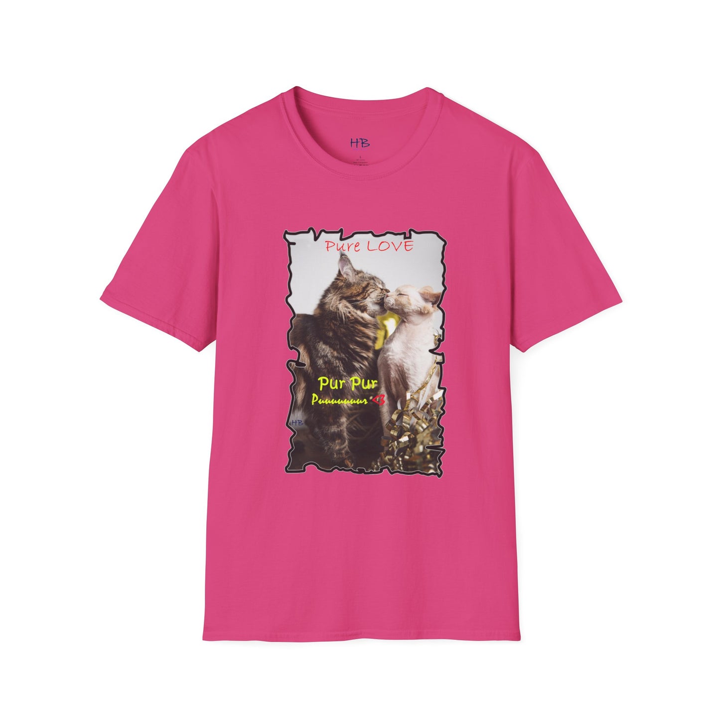 Pure LOVE Cats kissing