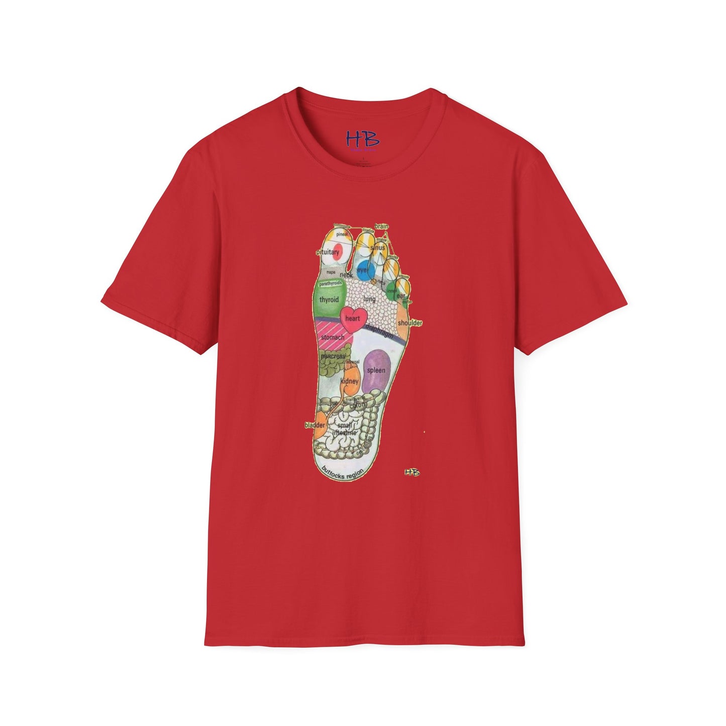 Foot's Palm Wisdom: Unlocking the Secrets of Holistic Well-Being with Our Captivating Tee Shirt"