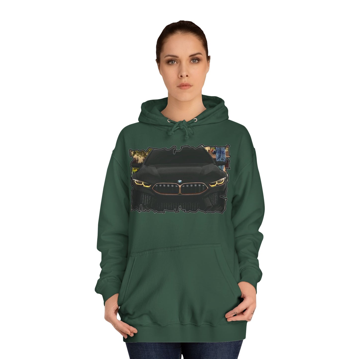 Get Yours Now -- Exquisite BMW M8 Gran Coupe (Hoodie - Cozy and Durable)