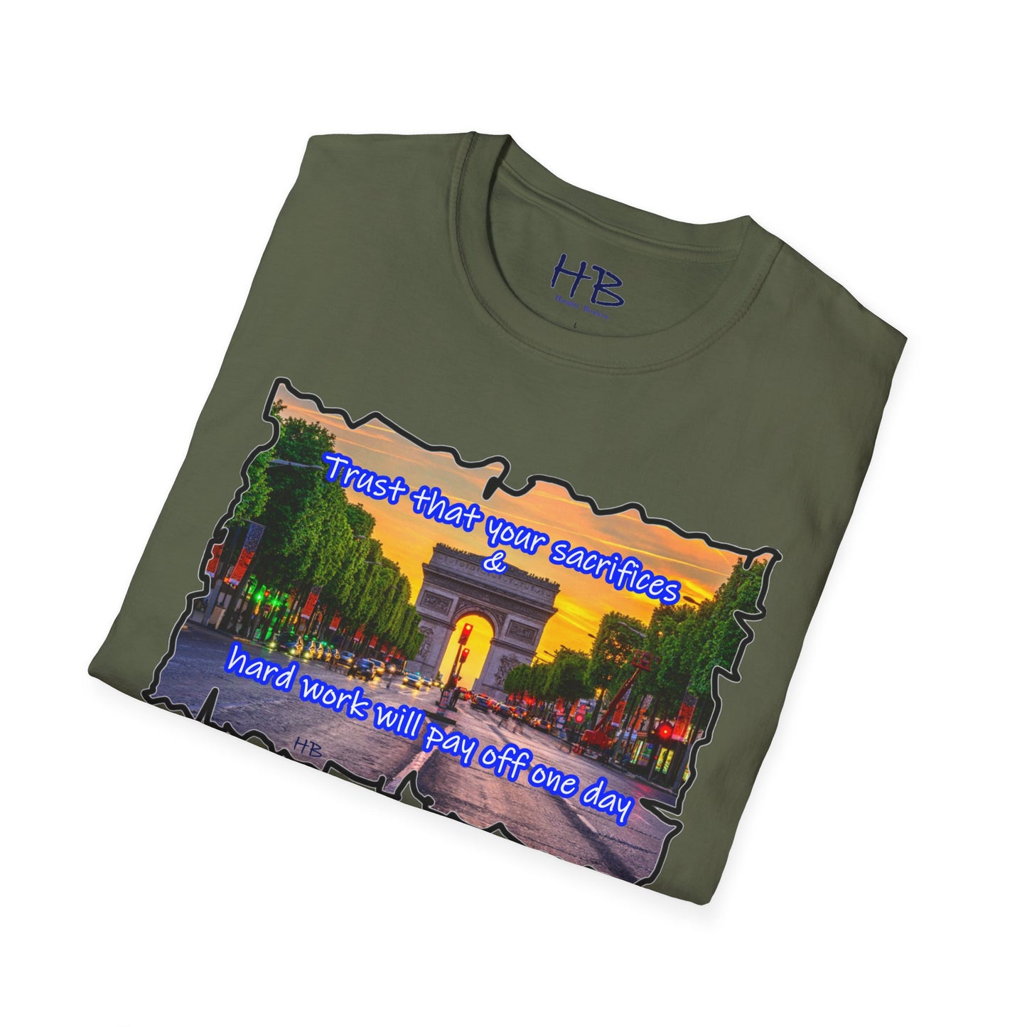 Majestic Odyssey Luxe Aspirations Eclipsing Desires; Arch de Triumph Resplendence Parisian Sunset Edition