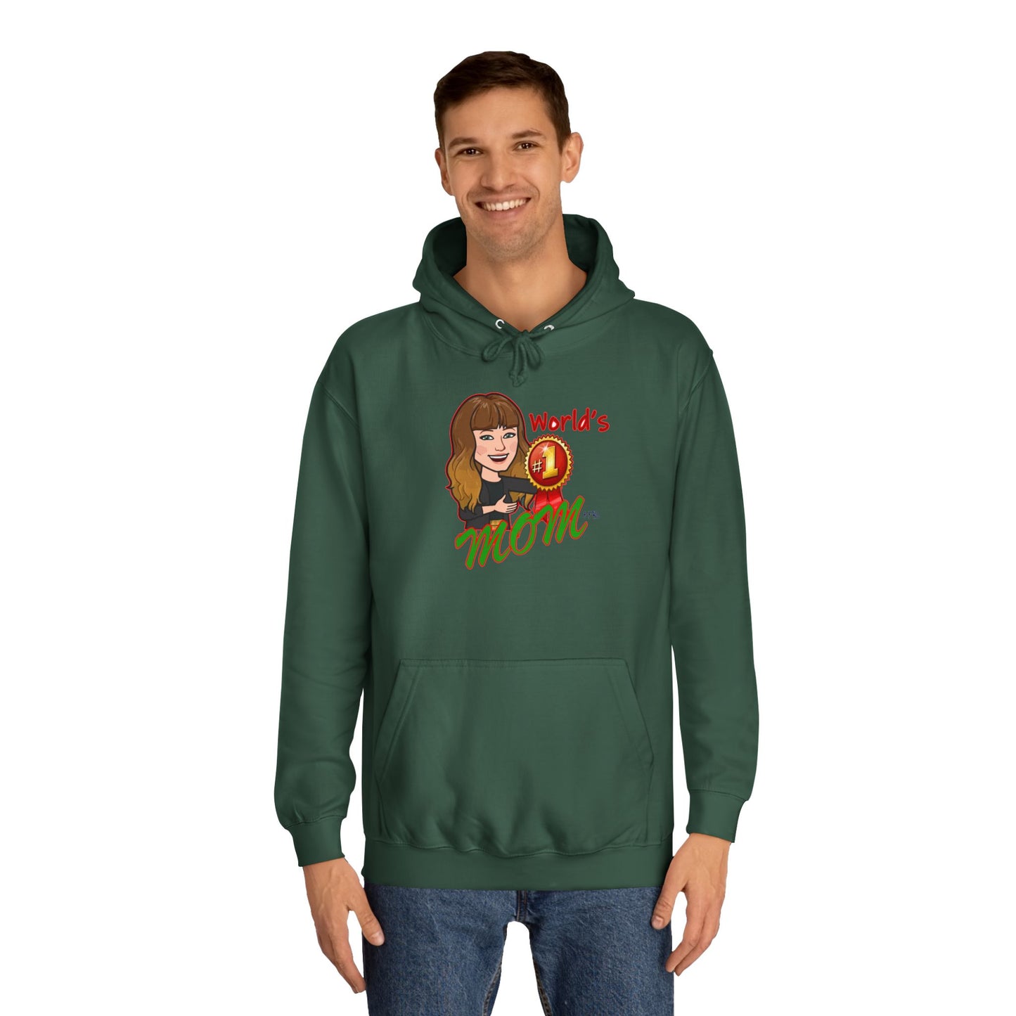 World's number #1 Mom (Hoodie - Cozy and Durable)