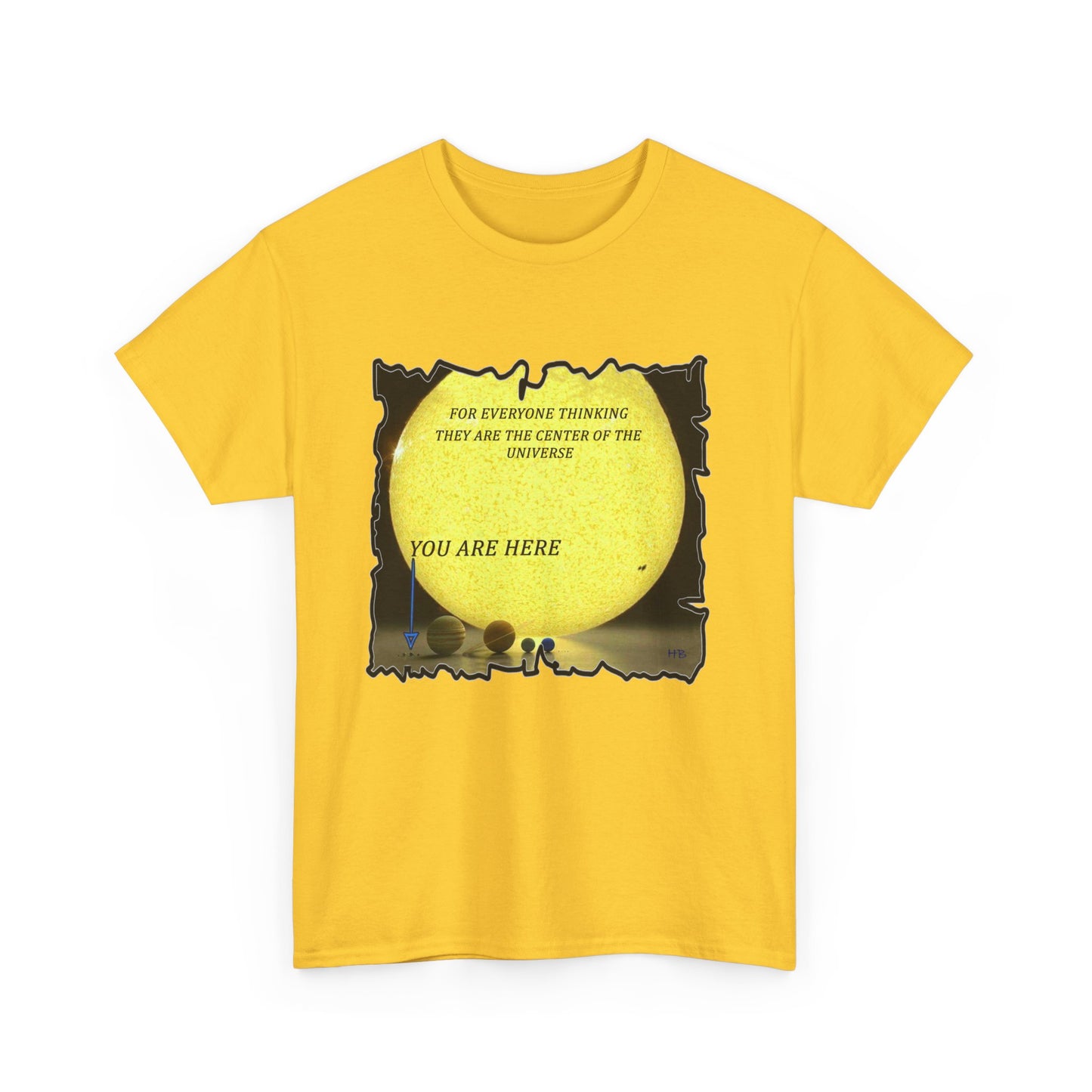 Center of the universe Reality Check using Galactic Humor