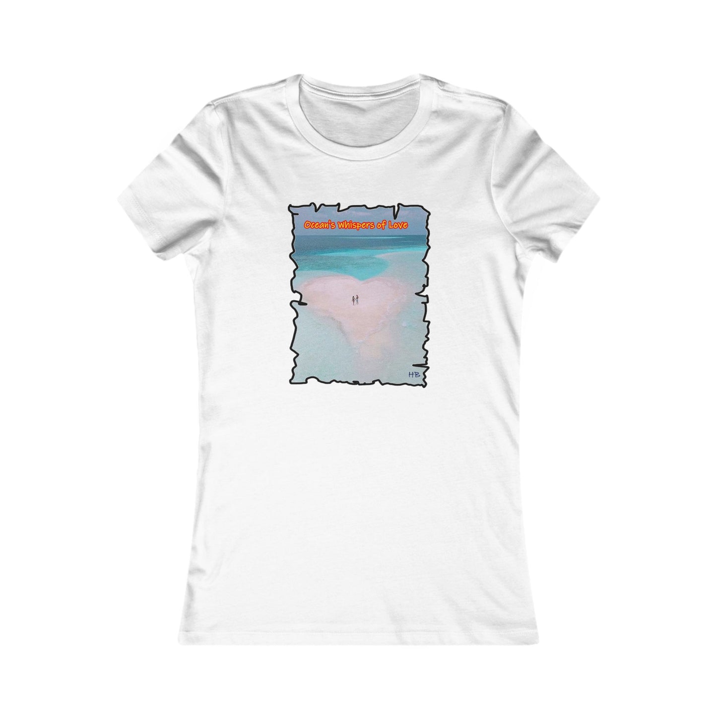 Mystical Sands: Love's Eternal Enchantment Ode to Love (Women - Premium Cotton Tee)