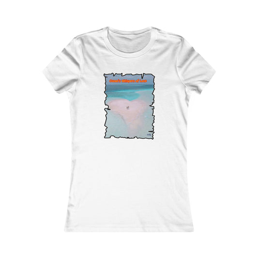 Mystical Sands: Love's Eternal Enchantment Ode to Love (Women - Premium Cotton Tee)