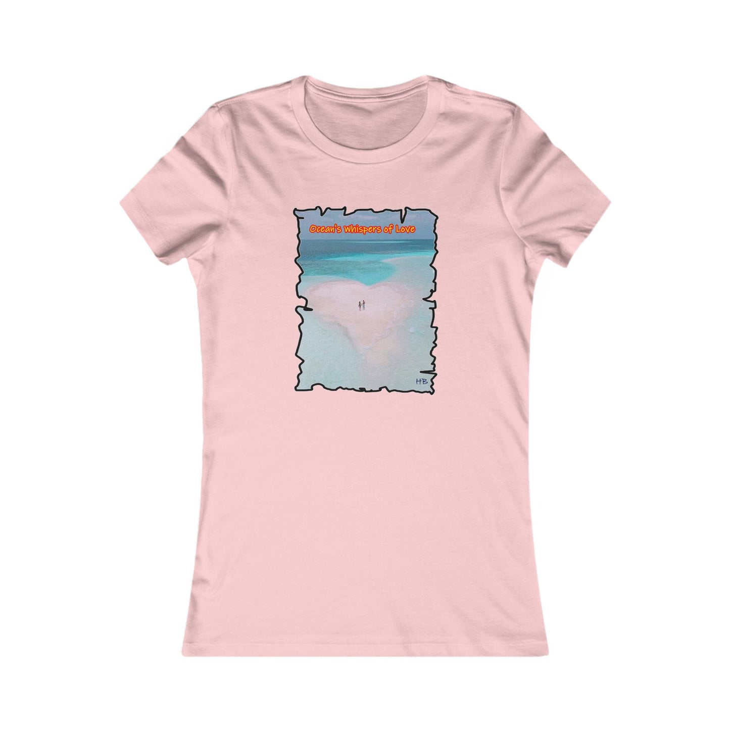 Mystical Sands: Love's Eternal Enchantment Ode to Love (Women - Premium Cotton Tee)