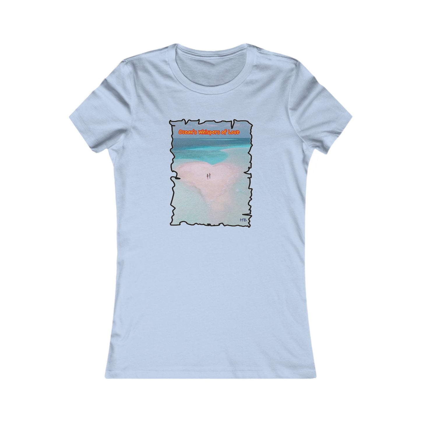 Mystical Sands: Love's Eternal Enchantment Ode to Love (Women - Premium Cotton Tee)