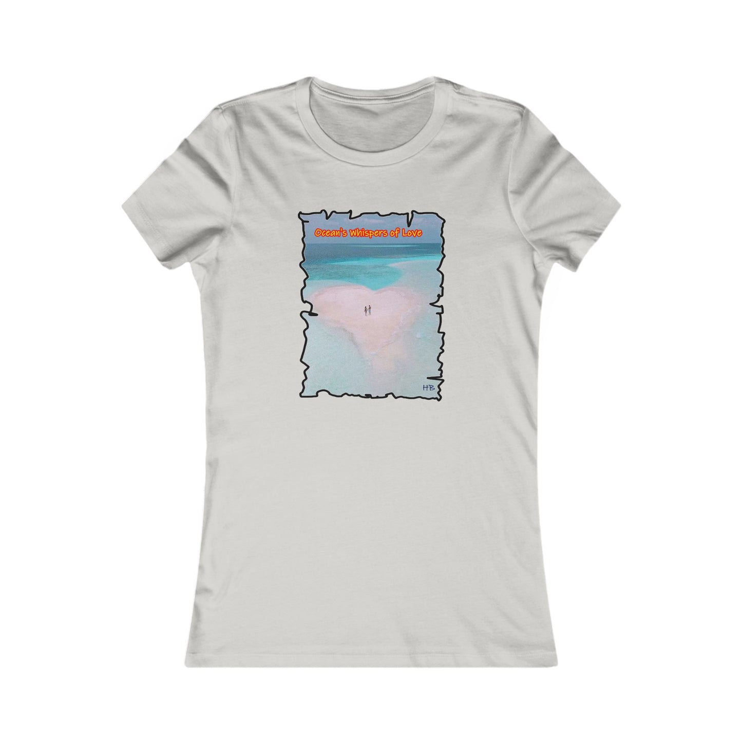 Mystical Sands: Love's Eternal Enchantment Ode to Love (Women - Premium Cotton Tee)