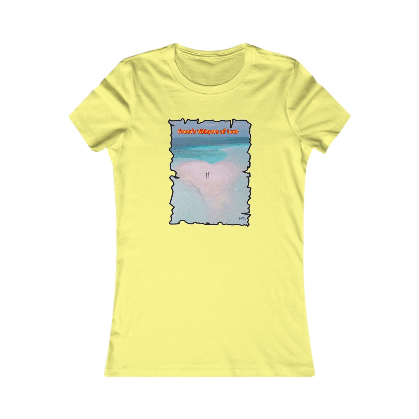 Mystical Sands: Love's Eternal Enchantment Ode to Love (Women - Premium Cotton Tee)