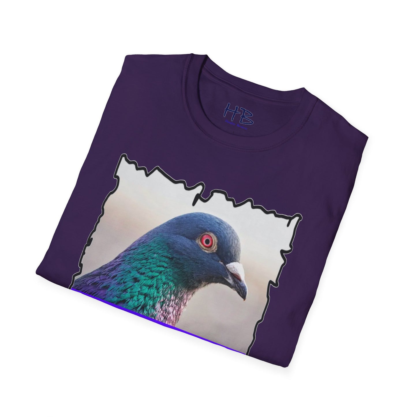 Feathered Brilliance Celebrating Pigeon Intelligence;  Avian Elegance Problem Solvers of the Sky with a Vivacious Violet Vision