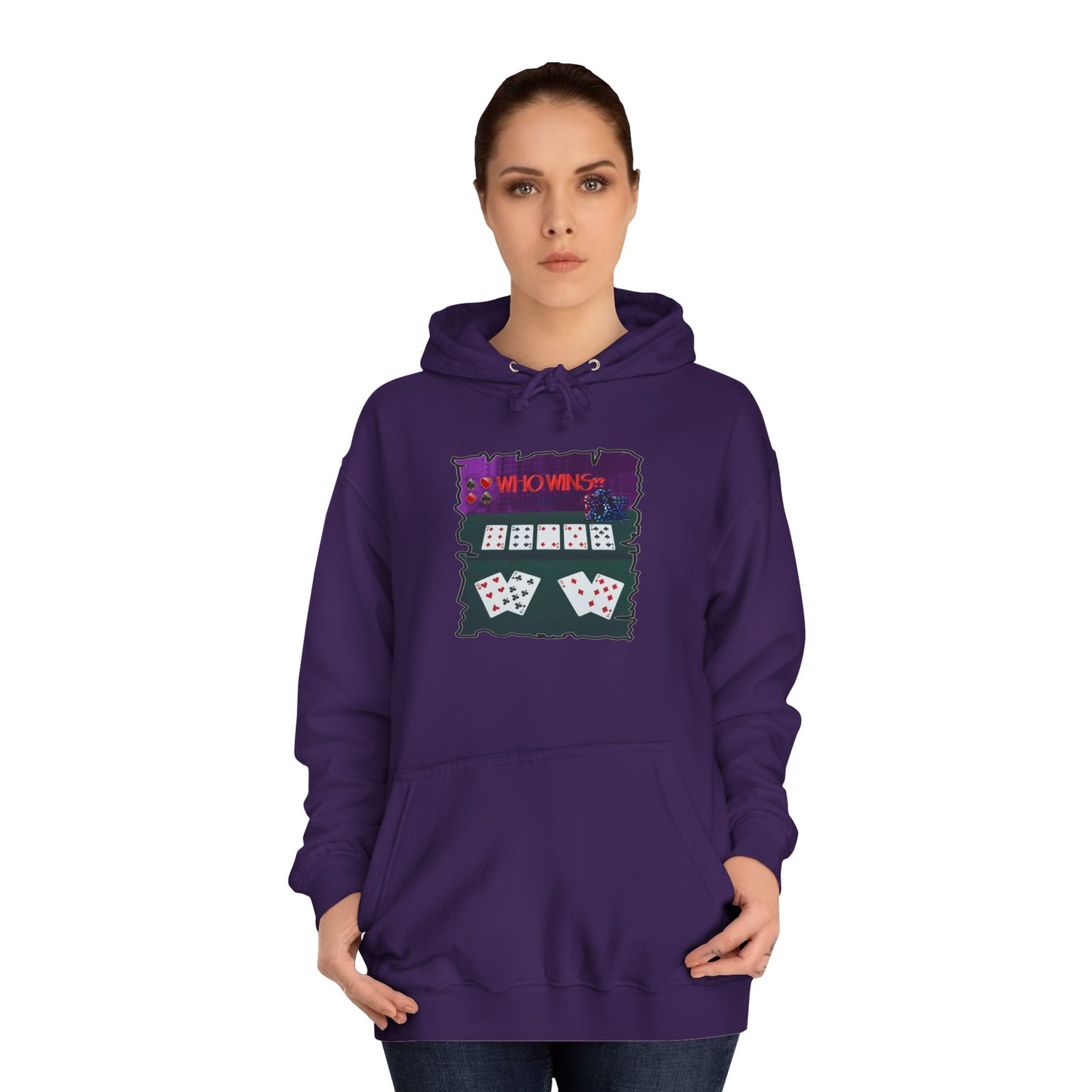 Get Yours Now -- Poker Face-off  Proclamation Challenge (Hoodie - Cozy and Durable)