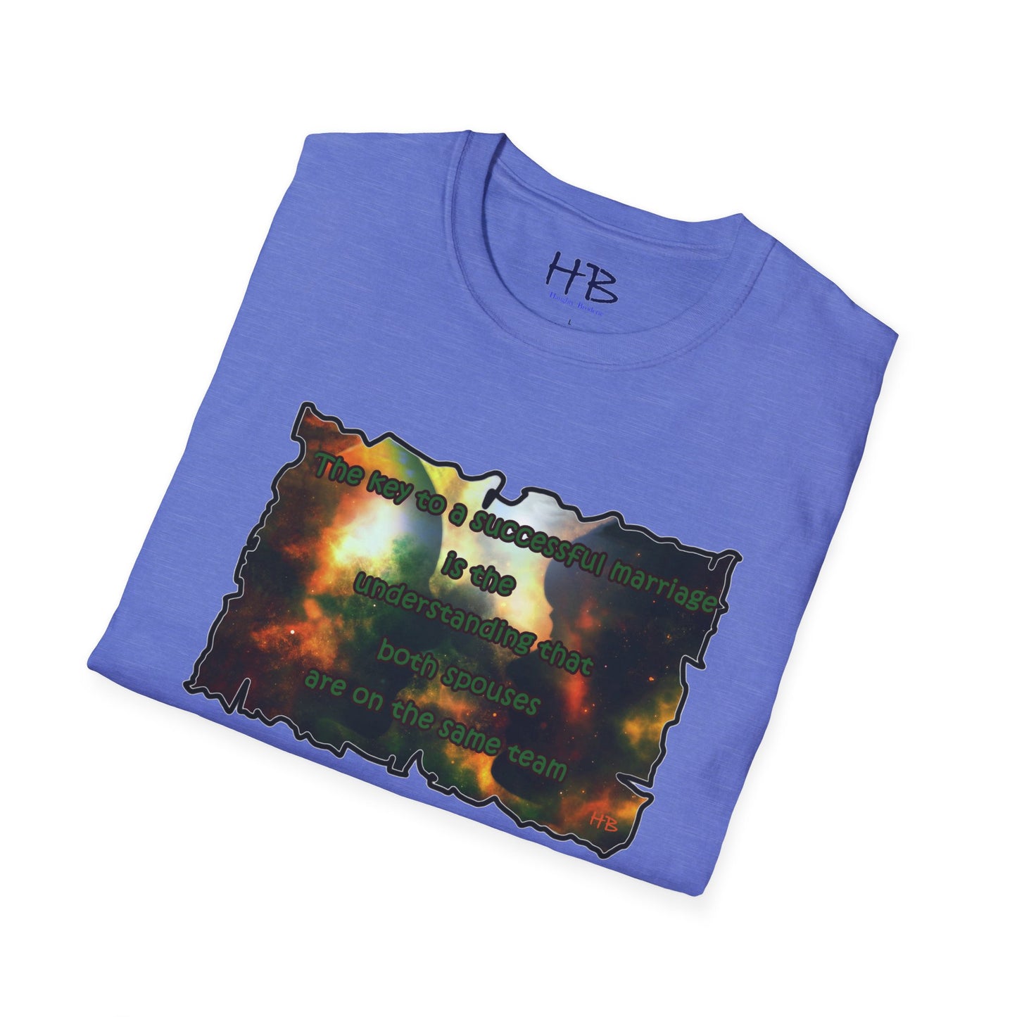 The key to a successful marriage both on the same team