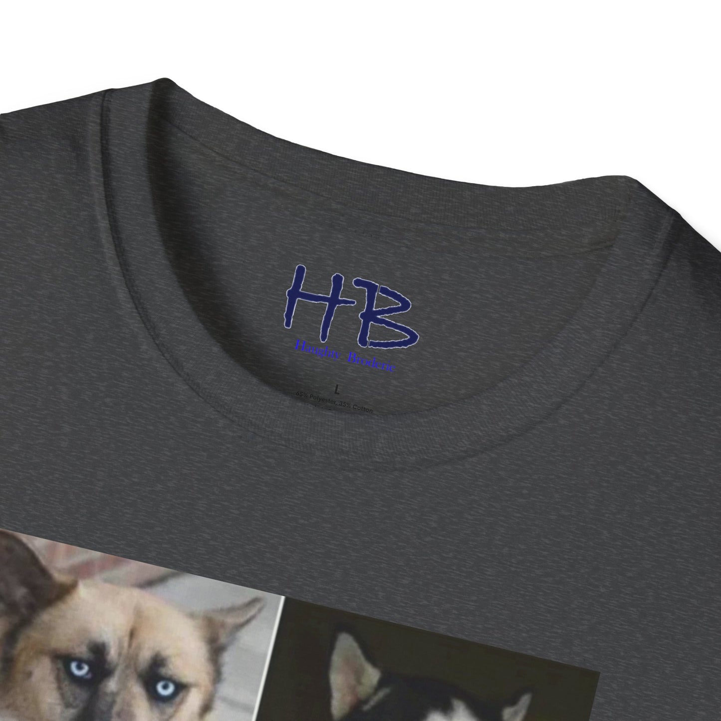 Stressful hierarchy in management company represented by dog faces :P