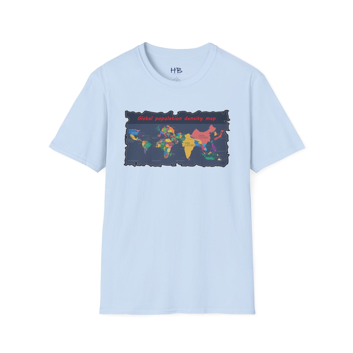 Global density world population