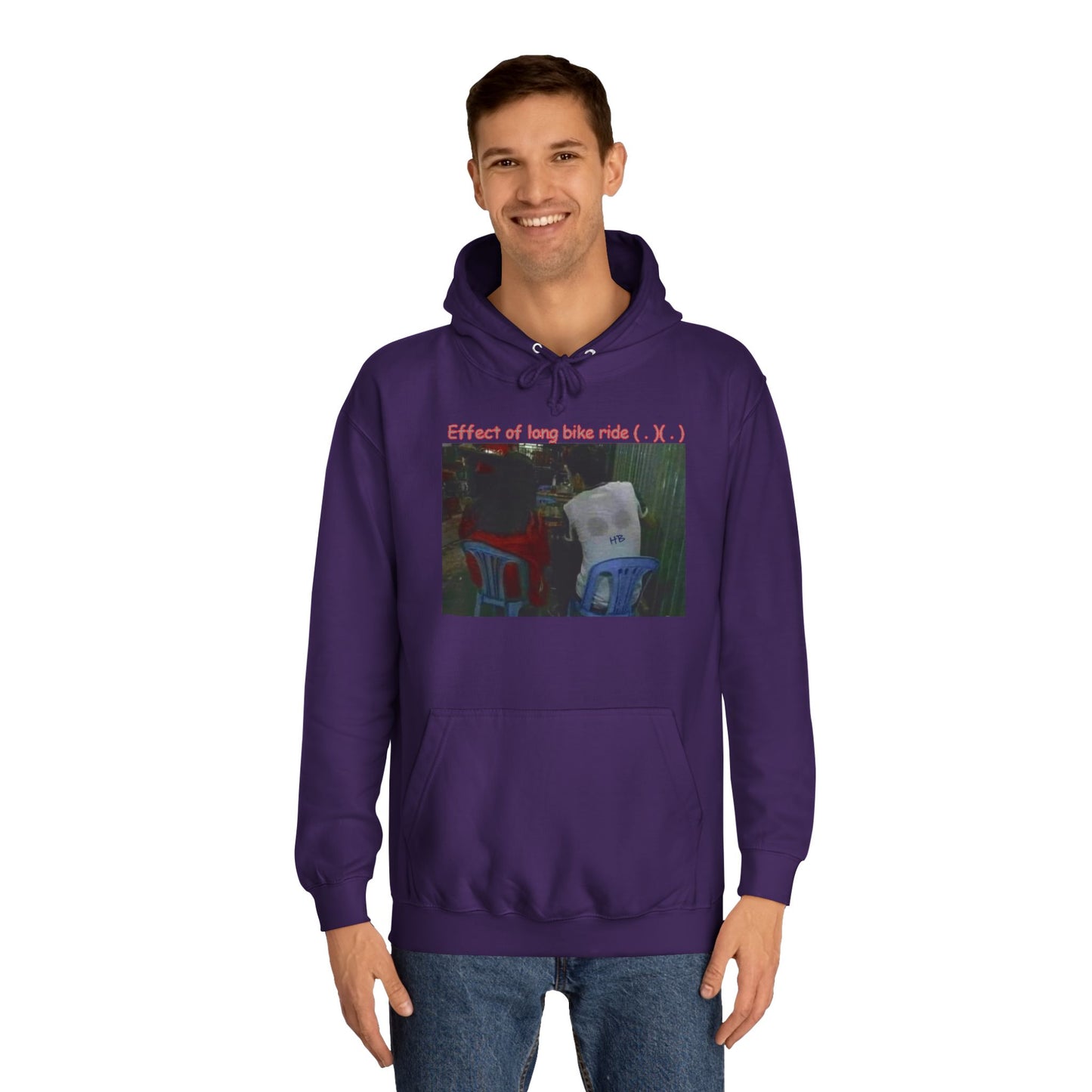 Get Yours Now -- Effect of long bike ride ( . )( . ) (Hoodie - Cozy and Durable)