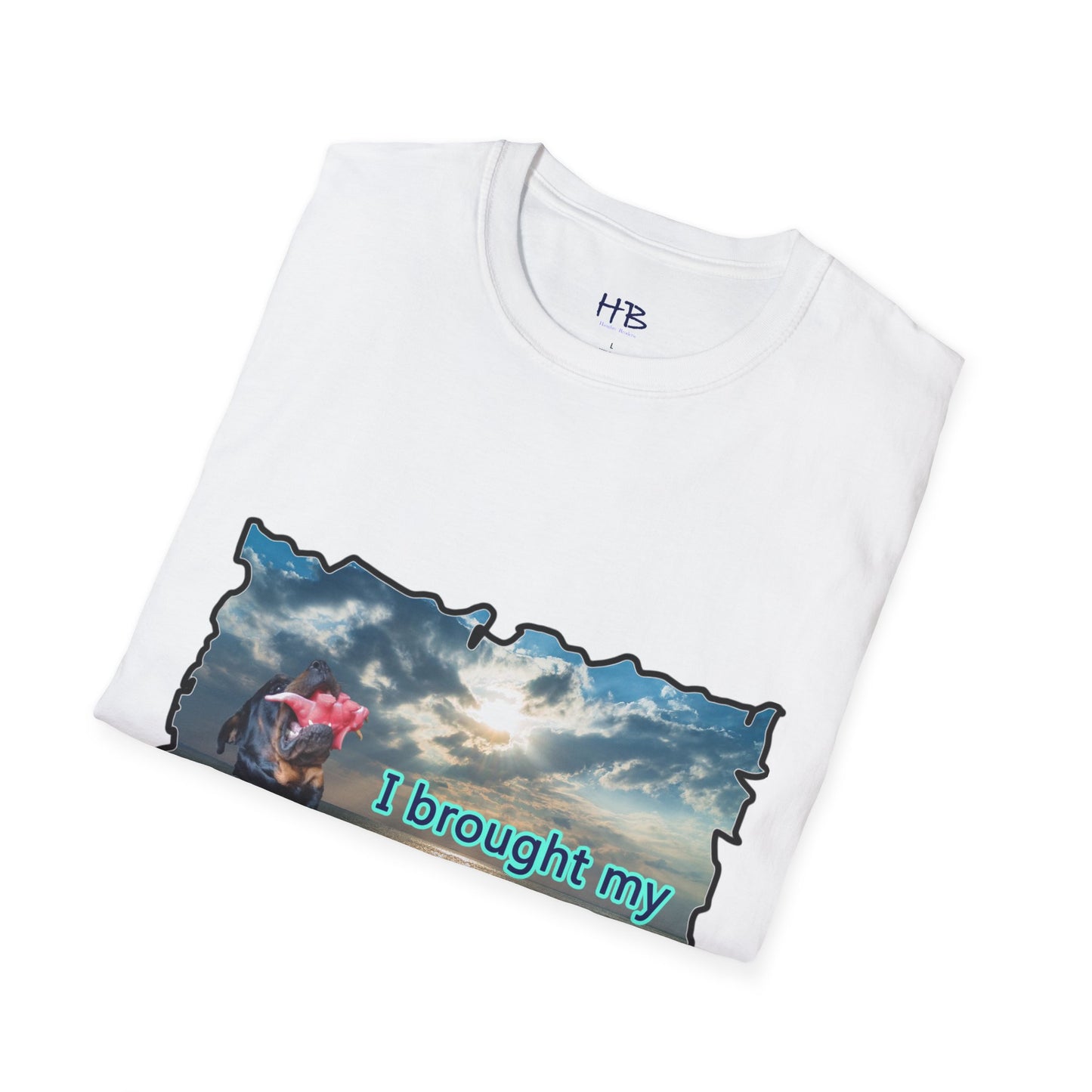 Luke (male Rothweiler) & Wizz Wizz at the beach