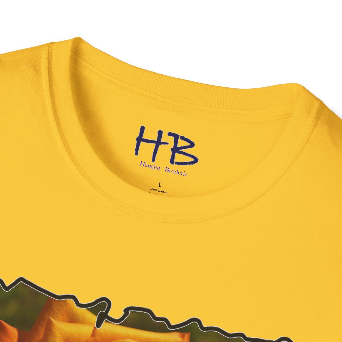 Blossoming Splendor: The Majestic Orange Rose Tee Shirt