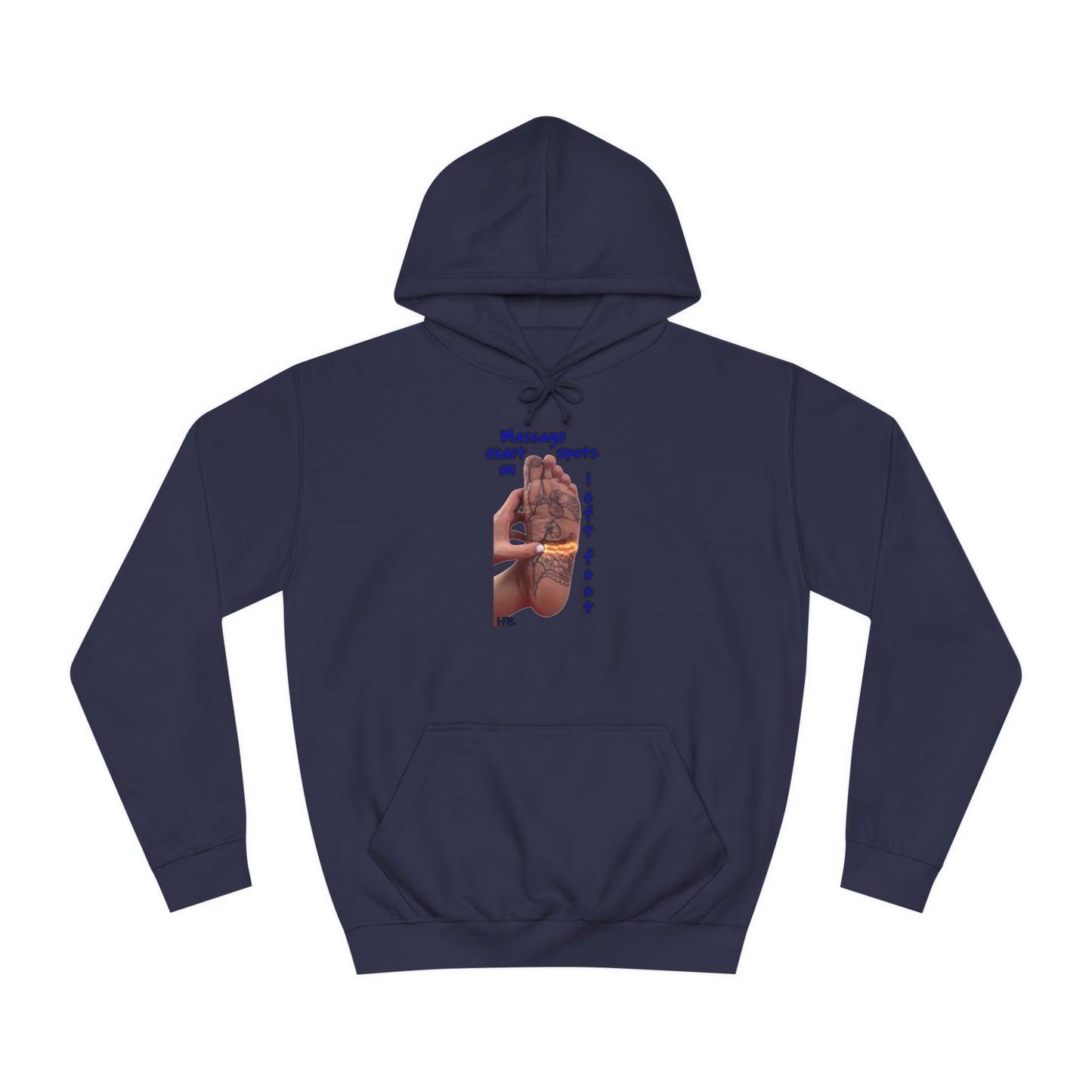 Get Yours Now -- Foot-Palm Wellness Organic Harmony;  Self-Care Holistic Healthwear (Hoodie - Cozy and Durable)