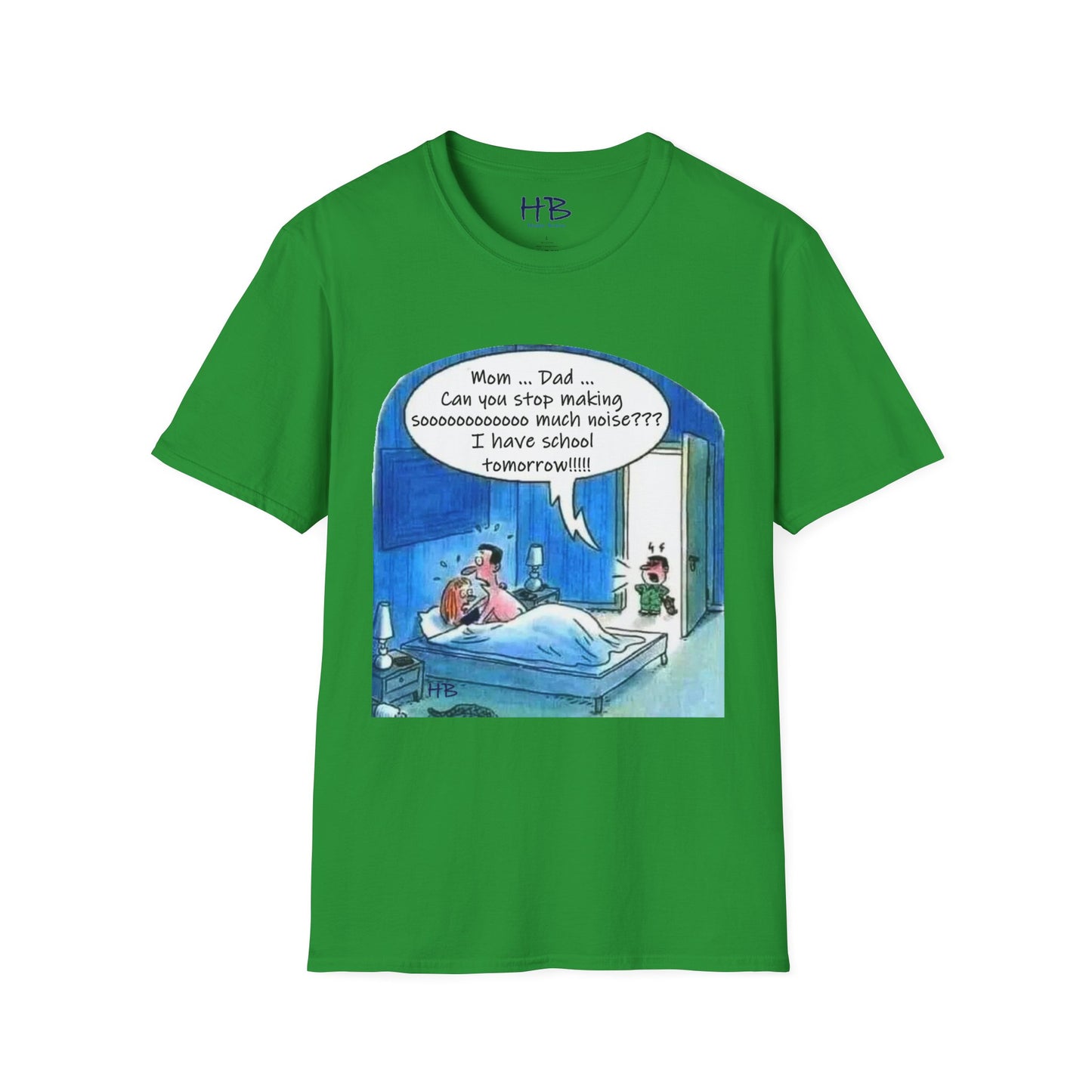 The Hilarious Comical Parental Distraction Bedroom Intrusion;  The Bedroom Intruder's Smiles and Chuckles