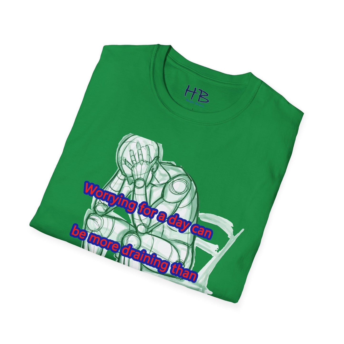 A day spent worrying can be more taxing than a week's worth of work