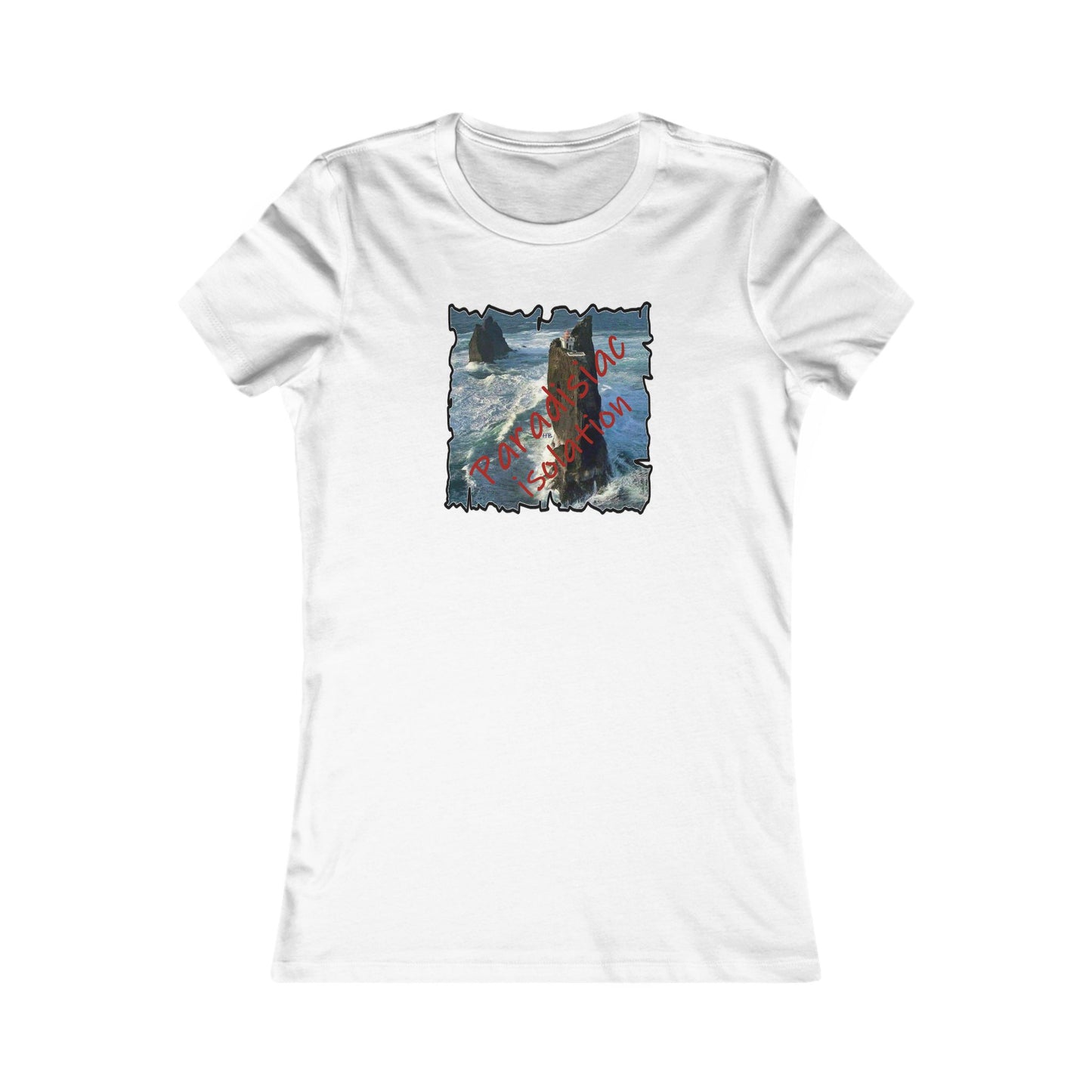 Serene Paradisiac Isolation (Women - Premium Cotton Tee)