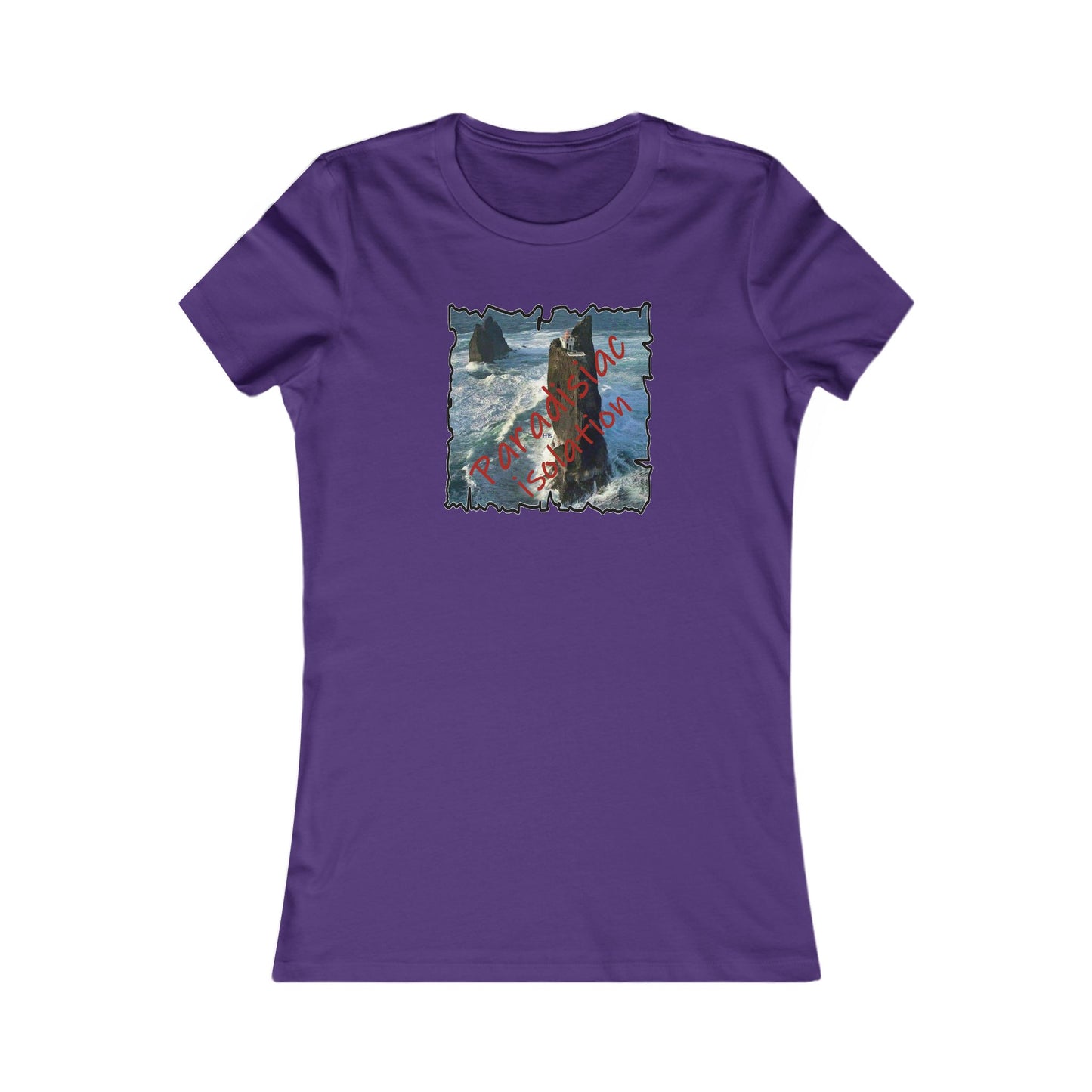 Serene Paradisiac Isolation (Women - Premium Cotton Tee)
