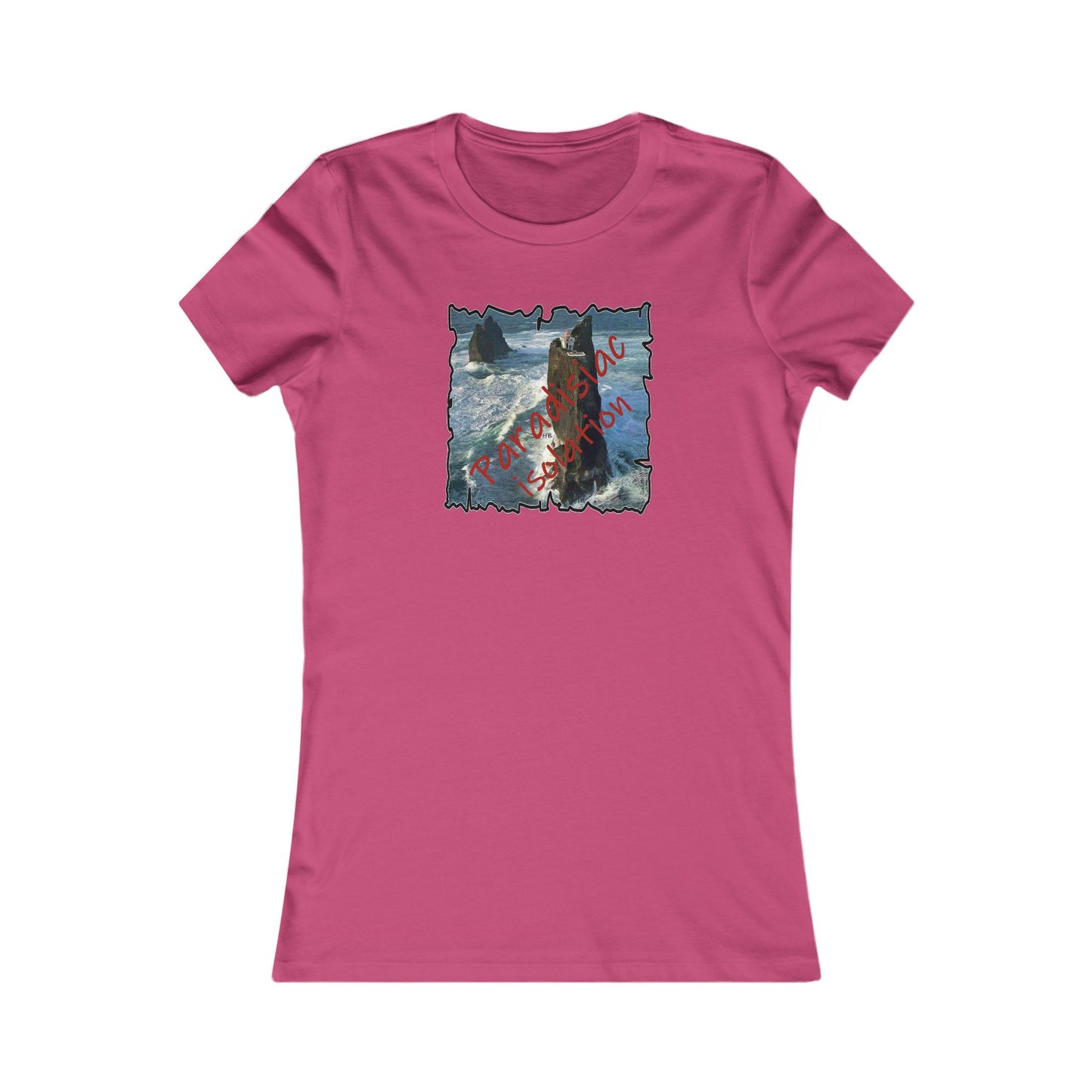 Serene Paradisiac Isolation (Women - Premium Cotton Tee)