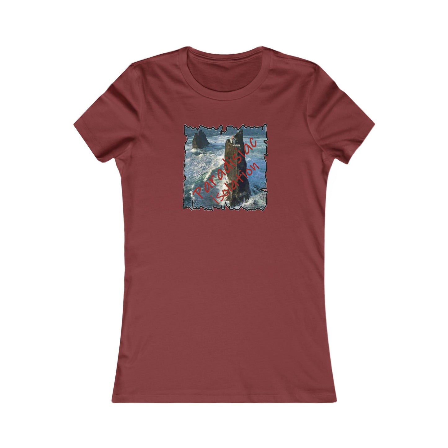 Serene Paradisiac Isolation (Women - Premium Cotton Tee)