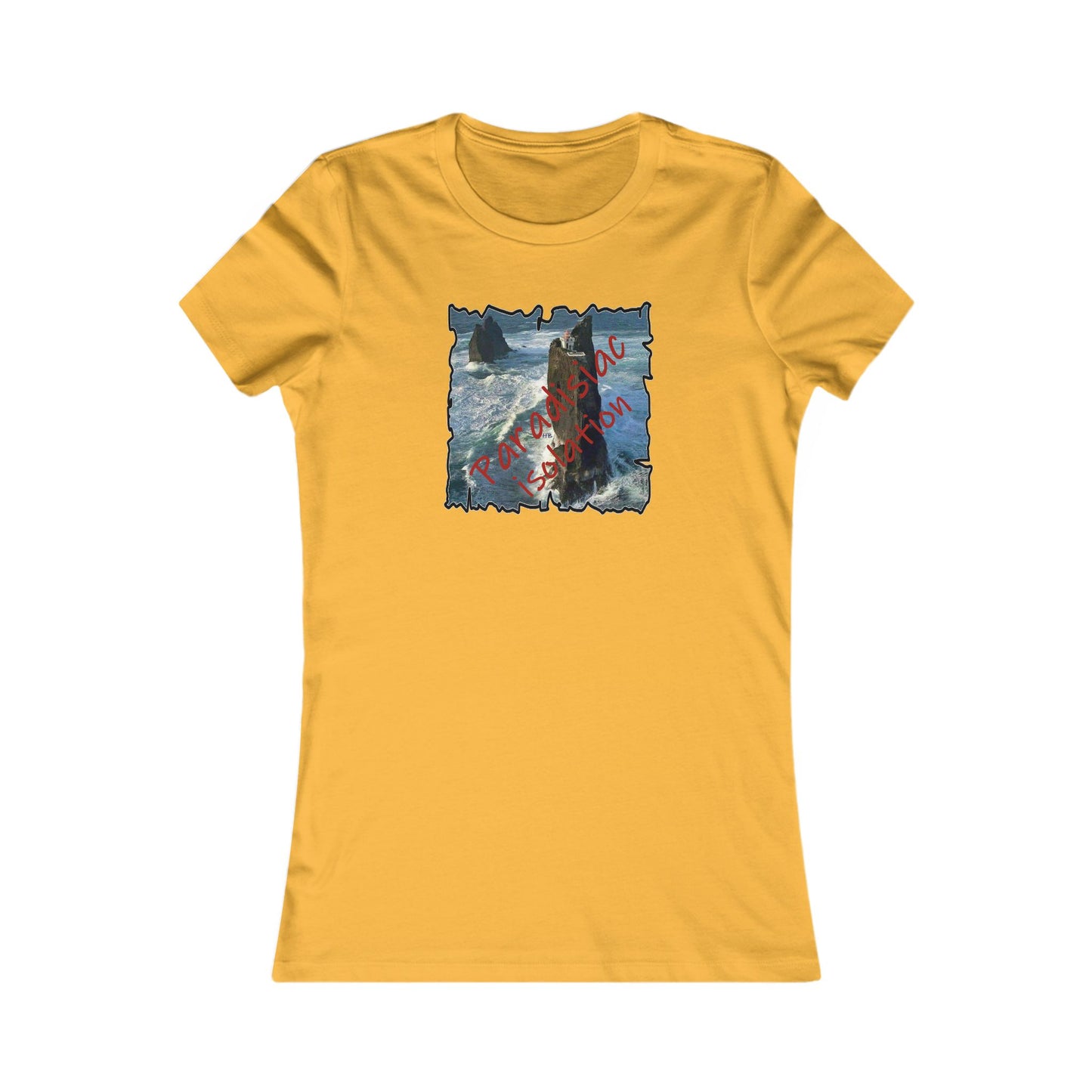 Serene Paradisiac Isolation (Women - Premium Cotton Tee)