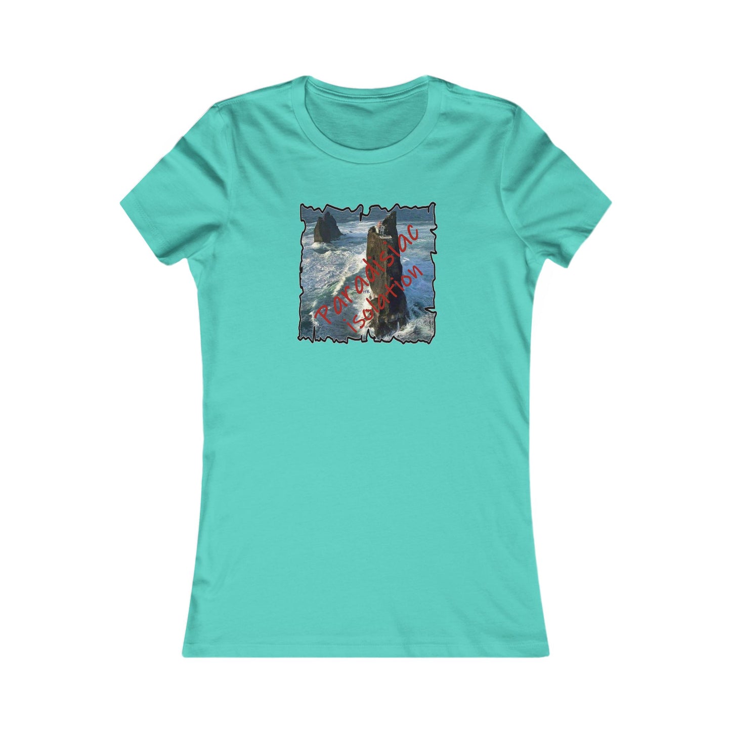 Serene Paradisiac Isolation (Women - Premium Cotton Tee)