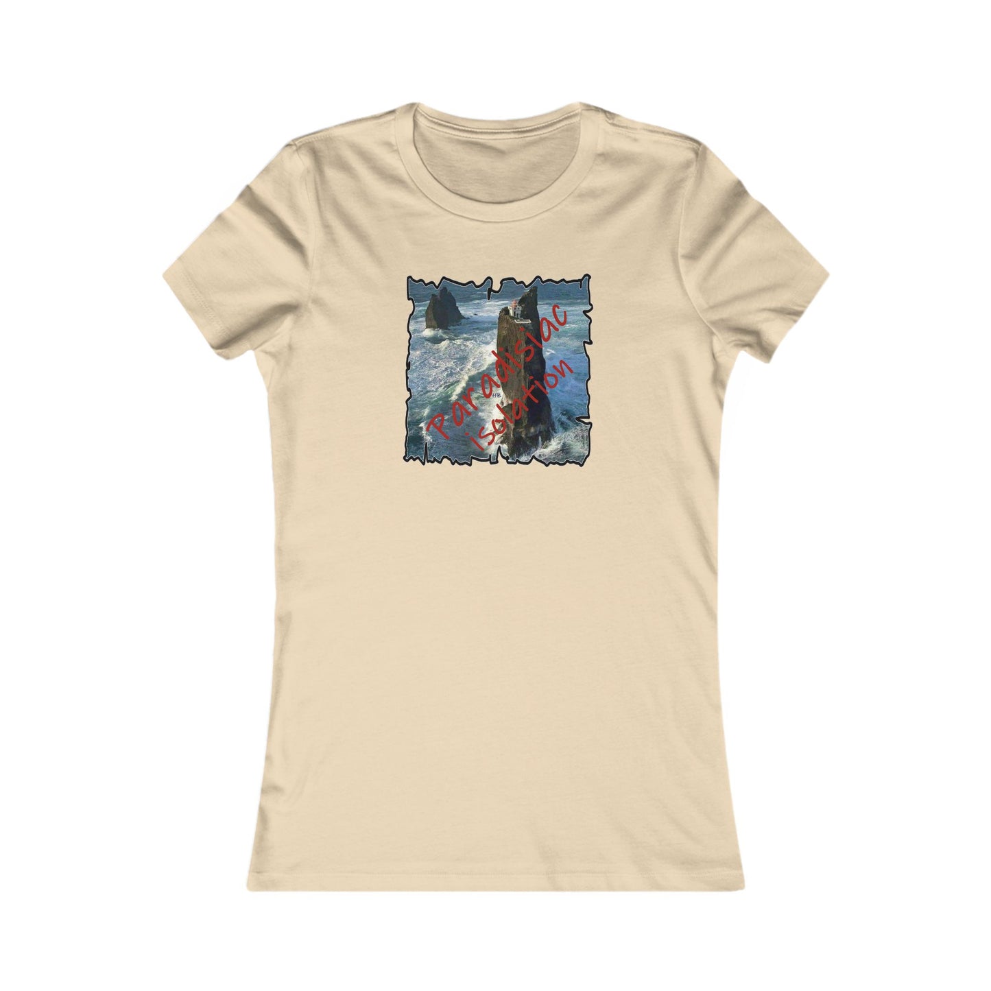 Serene Paradisiac Isolation (Women - Premium Cotton Tee)