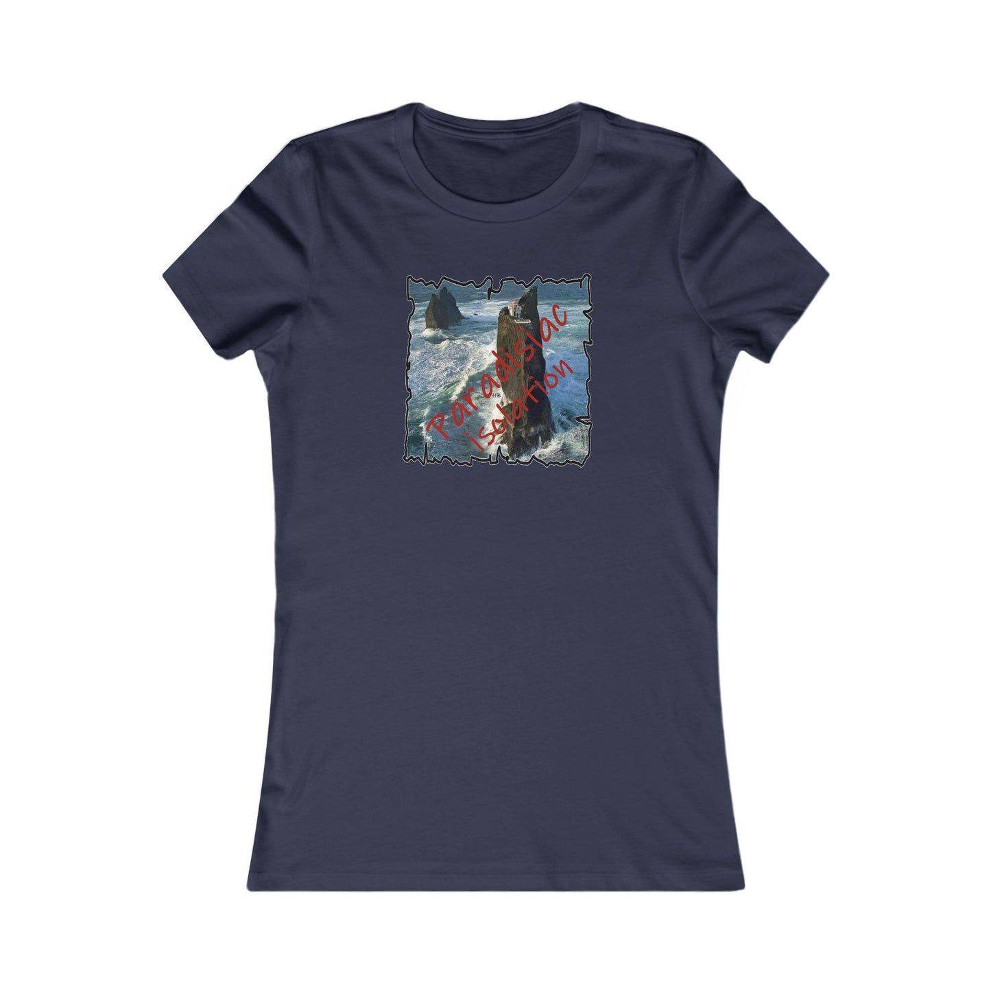 Serene Paradisiac Isolation (Women - Premium Cotton Tee)