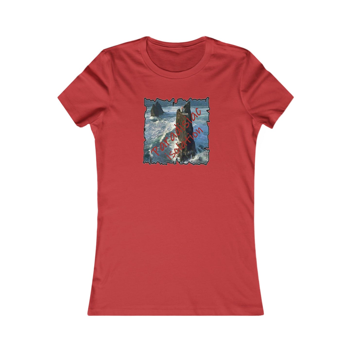 Serene Paradisiac Isolation (Women - Premium Cotton Tee)